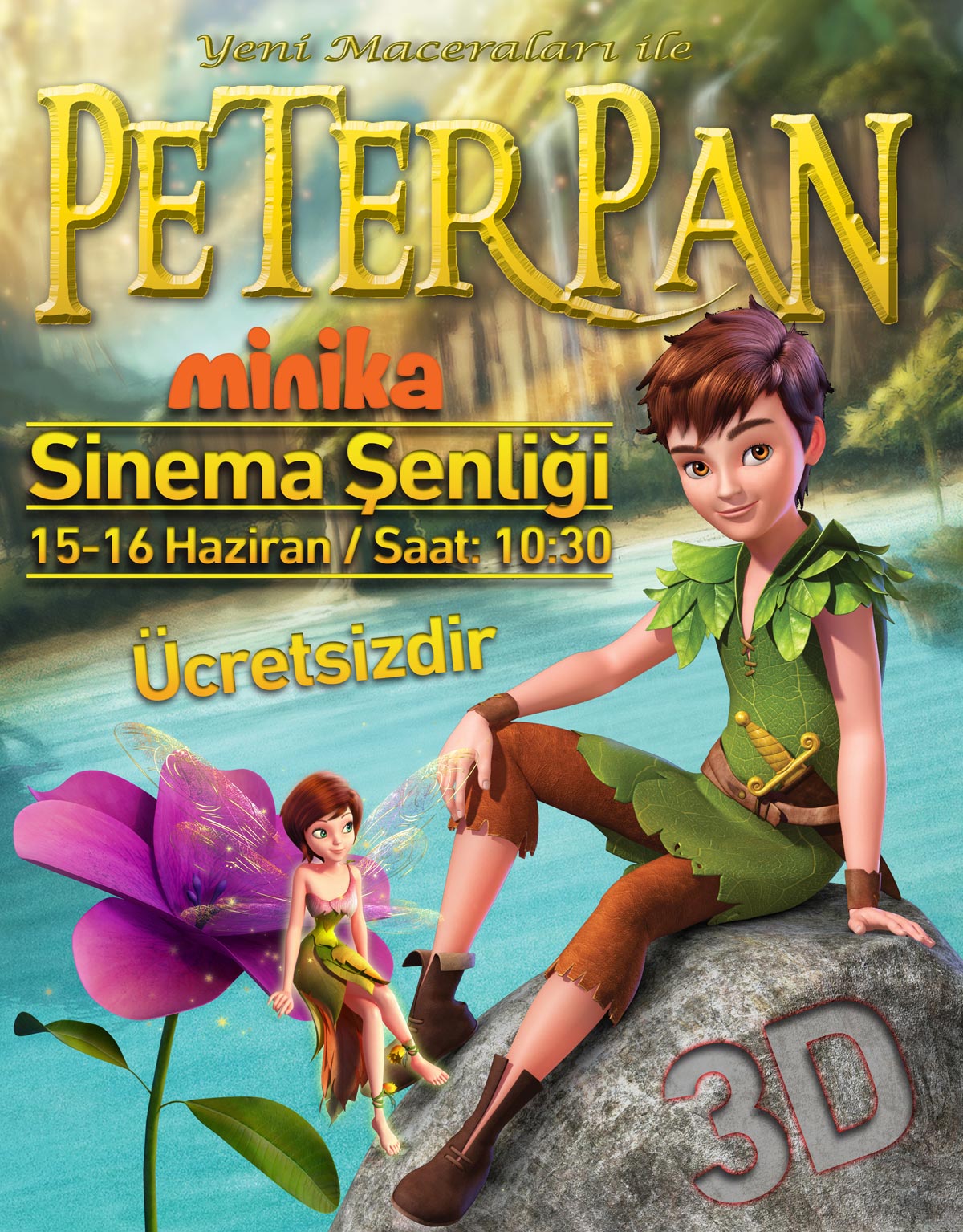 Peter Pan’ın Yeni Maceraları 3D Filmin kadrosu ve ekibin