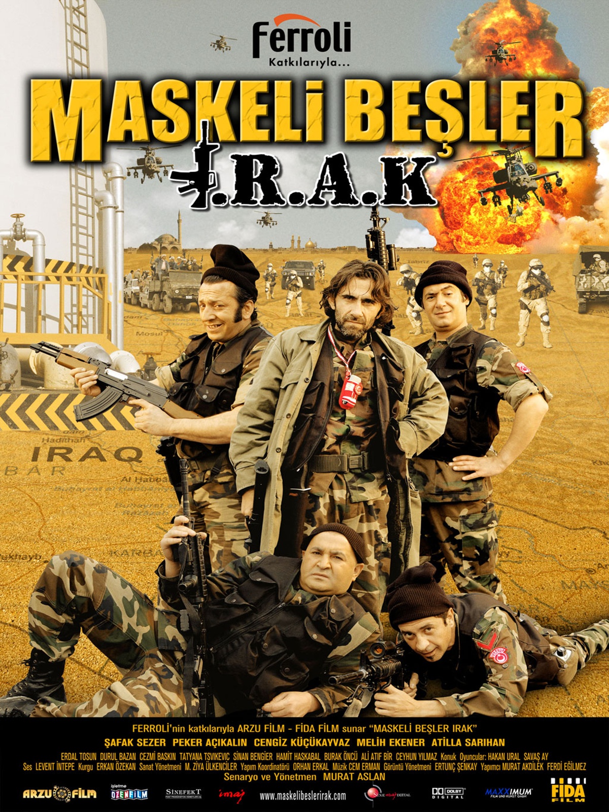Maskeli Besler Irak Filmin Kadrosu Ve Ekibin Tamami Beyazperde Com