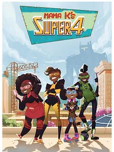 4 Süper Kız Sezon 2 posteri