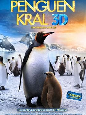 Penguen Kral 3D posteri