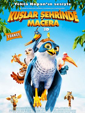 Kuşlar Şehrinde Macera posteri