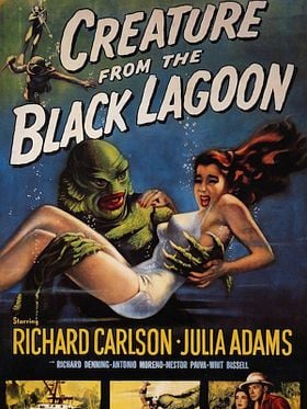 Kara Gölün Canavarı posteri