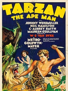 Tarzan the Ape Man posteri