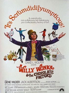 Willy Wonka ve Çikolata Fabrikası posteri