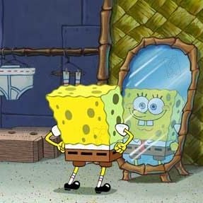 Fotoğraf Sünger Bob Kare Pantolon