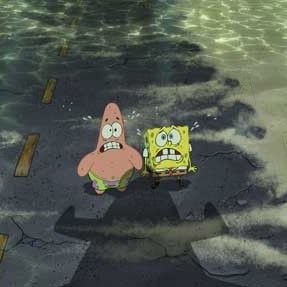 Fotoğraf Sünger Bob Kare Pantolon