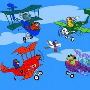 Fotoğraf Dastardly and Muttley and Their Flying Machines Stop the Pigeon