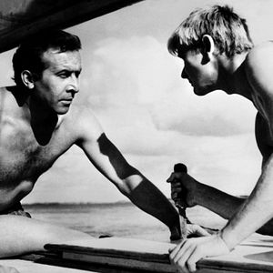 Fotoğraf Noz w wodzie