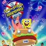 Fotoğraf Sünger Bob Kare Pantolon