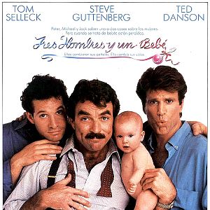 Fotoğraf Üç Adam ve Bir Bebek