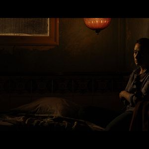 Fotoğraf Anochece en la India