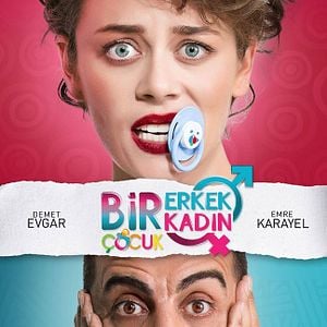 Fotoğraf Bir Erkek Bir Kadın İki Çocuk