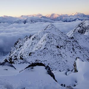 Fotoğraf Buz ve Gökyüzü