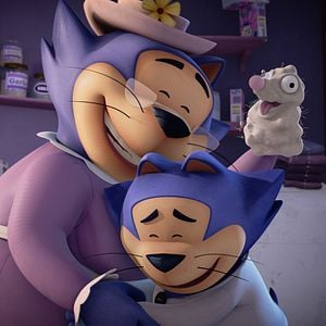 Fotoğraf Sevimli Kedi İş Başında 2