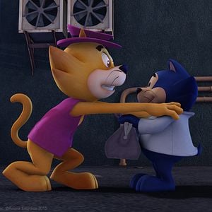 Fotoğraf Sevimli Kedi İş Başında 2