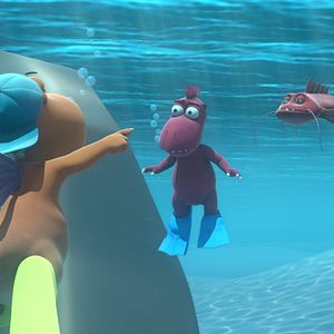 Fotoğraf Sevimli Ejderha Kokonat: Ormanda Şenlik