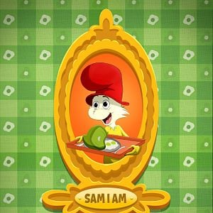 Fotoğraf Yeşil Yumurta ve Salam