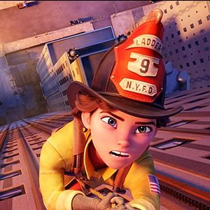 Fotoğraf Cesur İtfaiyeci