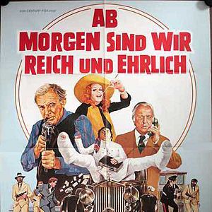 Fotoğraf Ab morgen sind wir reich und ehrlich