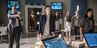 The Man Who Saved Central City posteri