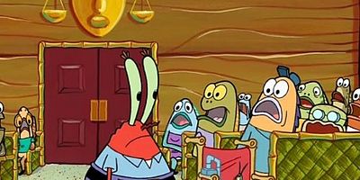 The Lost Mattress/Krabs vs. Plankton posteri