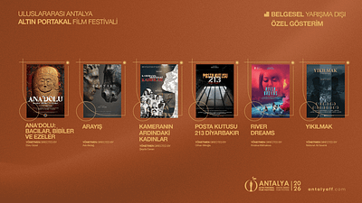 63. Antalya Altın Portakal Film Festivali’nde Yarışma Dışı Seçkiler Belli Oldu! haber görseli