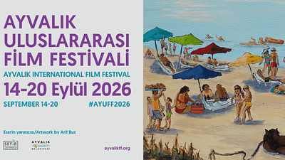 5. Ayvalık Uluslararası Film Festivali Afişi, Arif Buz'un İmzasını Taşıyor! haber görseli