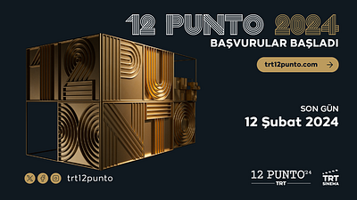 “12 Punto 2024” Başvuruları Başladı haber görseli
