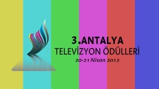 3. Antalya TV Ödülleri İçin Başvurular Başladı