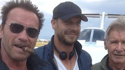 Expendables 3, Harrison Ford ve Schwarzenegger’i Bu Fotoğrafta Buluşturdu