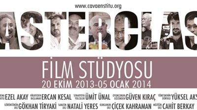 Film Stüdyosu Masterclass Dersleri Başlıyor