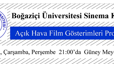 Boğaziçi Üniversitesi'nde Açık Hava Film Gösterimleri Devam Edecek! haber görseli