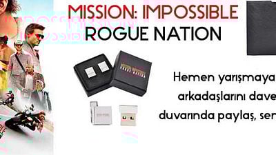 Mission: Impossible - Rogue Nation'dan Çok Özel Hediyeler haber görseli