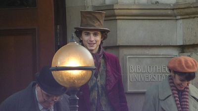 Hugh Grant, Timothée Chalamet'li "Wonka" Filminde! haber görseli