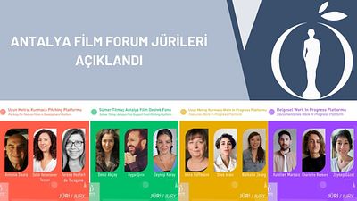 Antalya Film Forum Jürileri Açıklandı! haber görseli
