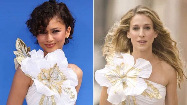 Zendaya’dan İkonik Tercih: Kırmızı Halıda Carrie Bradshaw Rüzgarı haber görseli