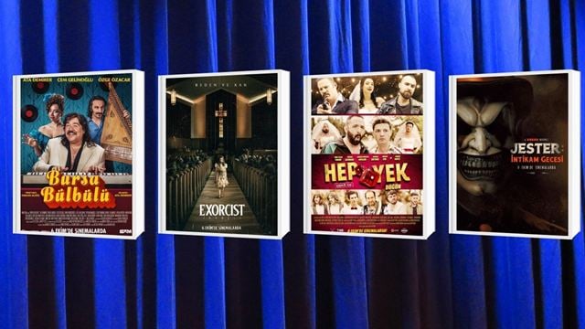 Vizyondaki Filmler: "Bursa Bülbülü", "Exorcist: İnançlı", "Hep Yek: Düğün"