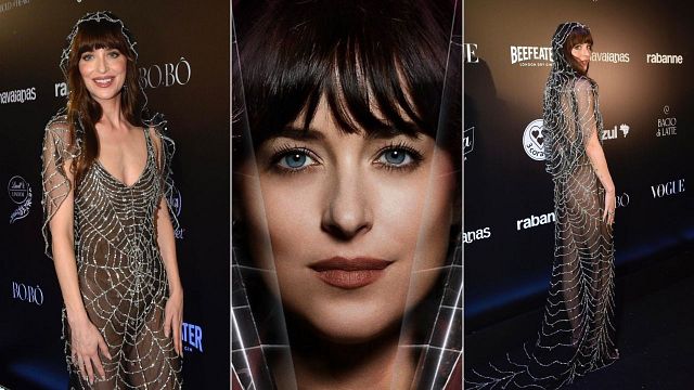 Dakota Johnson "Madame Web" Temalı Elbisesiyle Büyüledi haber görseli