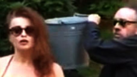 Tim Burton ve Helena Bonham Carter'dan Ice Bucket Challenge!