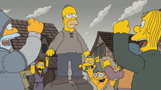 The Simpsons Sezon Prömiyerinde Game of Thrones'a Gönderme Yaptı