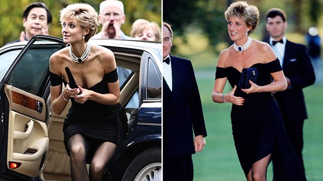 Elizabeth Debicki ''The Crown'' Setinde Lady Diana'nın İntikam Elbisesi ile Görüntülendi
