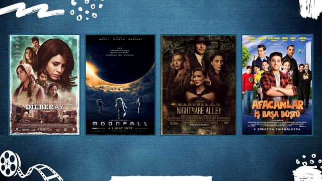 Vizyondaki Filmler: "Dilberay", "Moonfall", "Nightmare Alley"