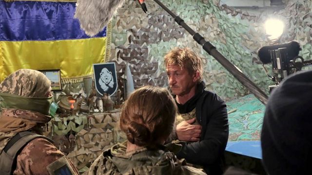 Oscar'lı Sean Penn, Ukrayna'da Belgesel Çekiyor!
