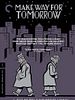 Make Way for Tomorrow posteri