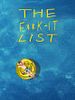 The F**k-It List posteri