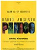 Dario Argento Panico posteri