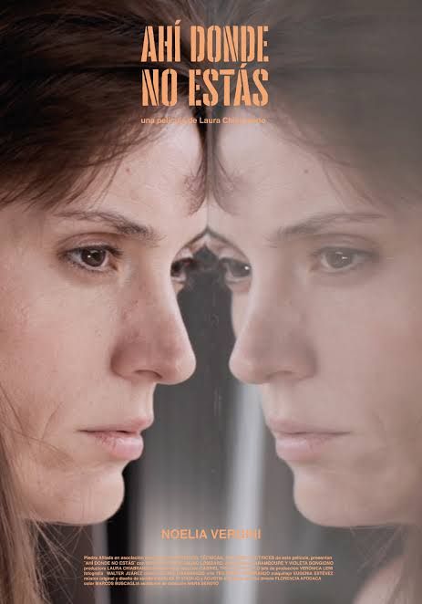 Ahí donde no estás. : Afiş