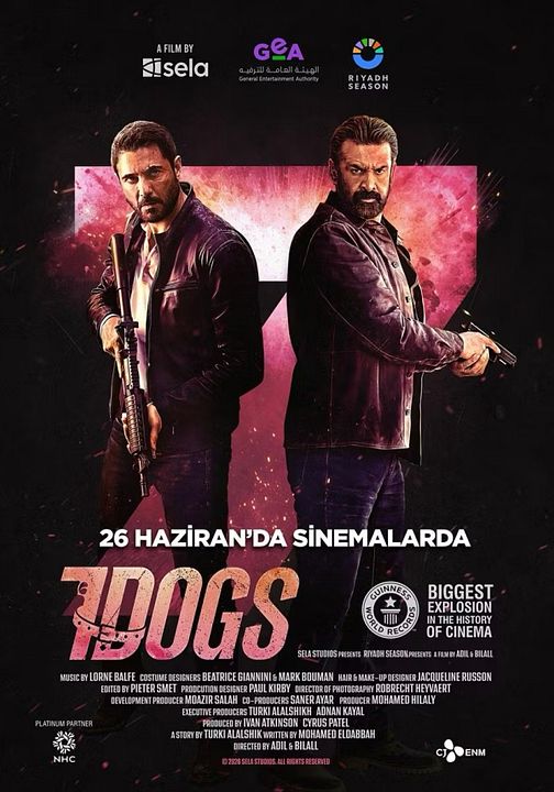 7 Dogs : Afiş