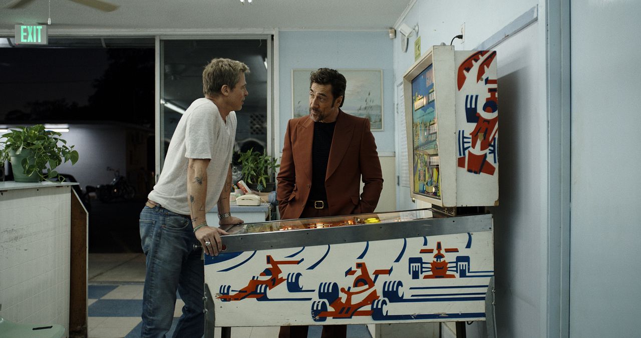 F1 Filmi : Fotoğraf Brad Pitt, Javier Bardem