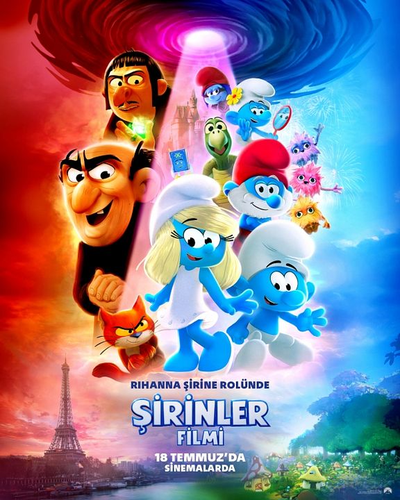 Şirinler Filmi : Afiş